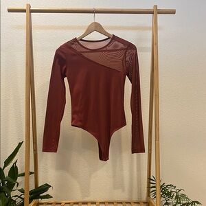 SO Women's Bodysuit in Burgundy